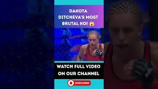 Thumbnail: Dakota Ditcheva's Most BRUTAL KO! 😱