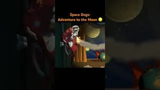 Thumbnail: Rockets are Dangerous 🚀 🐾 | Space Dogs | Adventure to the Moon #shorts #short #shortvideo #animation