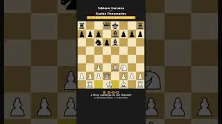 Thumbnail: Petrov's Defense (Russian Game) — Caruana vs Ponomariov | Opening Explorer #Shorts