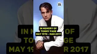 Thumbnail: IN MEMORY OF TOMMY PAGE