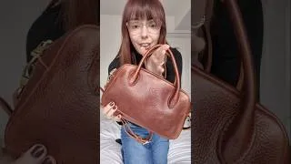 Thumbnail: In love with my PLG large Grace 🤎 #portlandleathergoods #plg #wimb #bagunboxing #leatherbag