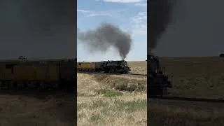 Thumbnail: UP Big Boy 4014 Whistle Salute @ Comanche Crossing & Eastern In Strasburg, CO!