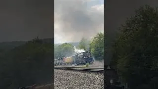 Thumbnail: The World's Largest Steam Engine! UP Big Boy 4014 Climbs Up Away From Horseshoe Curve for Cresson!