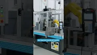 Thumbnail: #Robotic #machinetending and inspection system for #automotive rocker arm production #shorts #fanuc