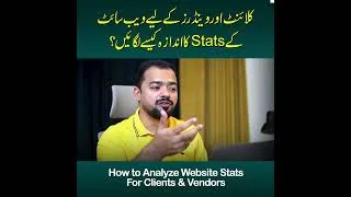 Thumbnail: How to analyze Websites Stats for Clients & Vendors | Faran Bilal