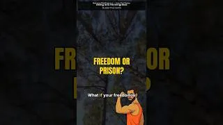 Thumbnail: Freedom: Your Greatest Prison? 🤯 | Sartre's Mind-Blowing Truth | Being and Nothingness