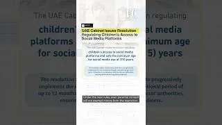 Thumbnail: UAE moves to restrict social media access for children