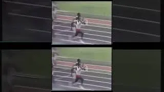 Thumbnail: 1983 Malmo 200m  +3.2   20.27 Carl Lewis  1.8.83