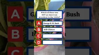 Thumbnail: 90s Presidents! Who was NOT President in the 90s? 👇Voice: My AI clone #uspresidents #90snostalgia