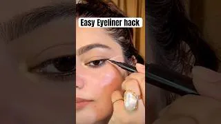 Thumbnail: Easy Eyeliner Hack for Beginners ✨ Beginner Eyeliner Hack ✨#shorts