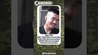 Thumbnail: Ex-GIRLFRIEND MOTIVATED ME TO JOIN FAUJ !🤣 LIGHT HEARTED MOMENTS WITH 4 TIMES RECOMMENDED CANDIDATE