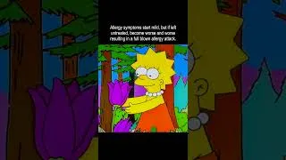 Thumbnail: When Lisa Simpson Had Severe Allergies – Medical Breakdown