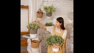 Thumbnail: Artificial plant Artificial Eucalyptus Stems Faux Greenery Artificial Eucalyptus Stems Decor leaves