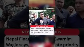 Thumbnail: Nepal FM Swarnim Wagle says, "the immediate priority is to rescue people who can be saved".
