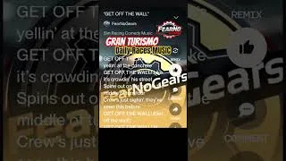 Thumbnail: GT7: "GET OFF THE WALL" #granturismo #simracing #fearnogears #fyp #shorts #racing #gaming #comedy