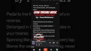 Thumbnail: GT7 Song: "SPINOUT PSYCHO" #granturismo #shorts #gt7 #fyp #racing #FearNoGears #music #ps5 #gaming
