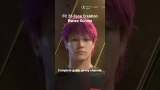 Thumbnail: FC 26 Ranze Kurona Face Creation