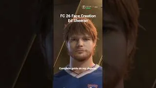 Thumbnail: FC 26 Ed Sheeran Face Creation