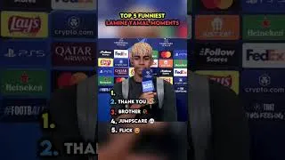 Thumbnail: Ranking Lamine Yamal's FUNNIEST Moments #lamineyamal #footballrankings #shorts