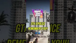 Thumbnail: GTA 6 JUST CHANGED POLICE CHASES!🚨#gta6 #rockstargames #gaming #shorts #viral