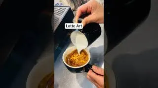 Thumbnail: Lattee Art | Coffee art #shorts #latteart #coffeelover