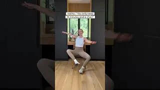 Thumbnail: You only need a chair for this yoga flow #yogaathome #beginnerfitness #health