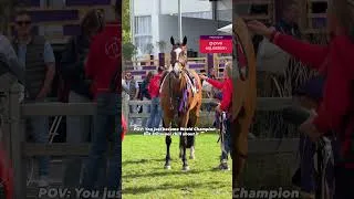 Thumbnail: Three championships. Three individual medals. What a horse! ✨