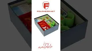 Thumbnail: FELDHERR ORGANIZER INSERT FOR VITICULTURE: ESSENTIAL EDITION - CORE GAME BOX 👉
