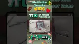 Thumbnail: We just dropped a new recipe in the Snack Lab! #edutainment  #kidsnutrition