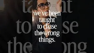 Thumbnail: What if we’ve been taught to want the wrong things?