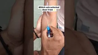 Thumbnail: 💉 IV Cannula Ke Liye Konsi Vein Select Kare? 🤔 | Nursing Tips 🩺 #shorts #viral #ytshorts #nursing