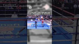 Thumbnail: COACHES: HOW ONE MISTAKE CAN UNDO WEEKS OF TRAINING #boxinggym #boxingcoach