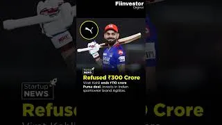 Thumbnail: Virat Kohli Rejects Puma’s ₹300 Crore Deal After Ending ₹118 Cr Contract! #viratkohli #puma