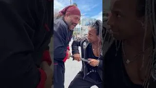 Thumbnail: My Sensei ￼just won’t leave me ALONE! 😤 | FIKSHUN VS DAVID | #fight #skills #martialarts #katana