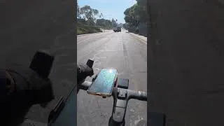Thumbnail: Riding through Sorrento Valley to Miramar Road by Bike 🚴 #shorts
