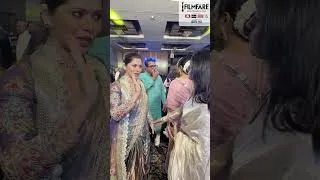 Thumbnail: Rinku Rajguru and Dipali Sayyad shared a warm exchange at Filmfare Awards Marathi 2026