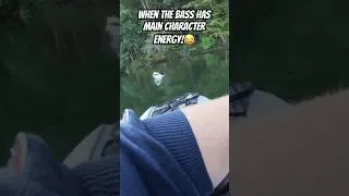 Thumbnail: Bro thought he was in a music video!😂 #bassfishing  #funny #fishingvideo