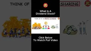 Thumbnail: What Is A Dividend Stock? | Stock Market For Beginners #Shorts