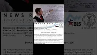 Thumbnail: Jobs Inflation Economic Update 12 Apr 2026 #shorts #finance #money #investing