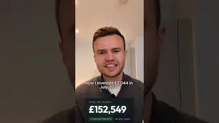 Thumbnail: How I Invested £2,000 In July (£152k Portfolio)