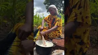 Thumbnail: AFRICAN VILLAGE GIRL COOKING UGALI LIKE A PRO #fyp #fypシ #africanvillagelife #shorts
