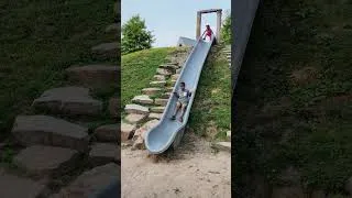 Thumbnail: A Slide Has NO Age Limit and neither does family time. #findingourforte #familytravel