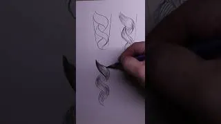 Thumbnail: How to draw hair #draw  #hair #shors  #art