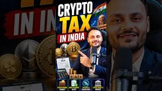 Thumbnail: 🚨 Crypto Tax in India Explained (AY 2026-27)! 🇮🇳