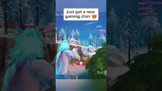 Thumbnail: My new gaming chair gave me powers 😍 #fortnite #fortniteclips #fortnitememes