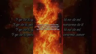 Thumbnail: Y yo de ti, y yo de ti tú no de mí, tú no de mí y yo de ti, pero me da miedo enamorarme de ti