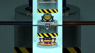 Thumbnail: Fireknight99 vs AI: Robot Pacman vs Hydraulic Press