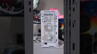 Thumbnail: Lian-Li B4-mATX White Mesh + Vertical AeroDeck 🔥