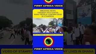 Thumbnail: BREAKING: Video of stampede in Ghana #ghana #africanews #stampede #stampedeinghana