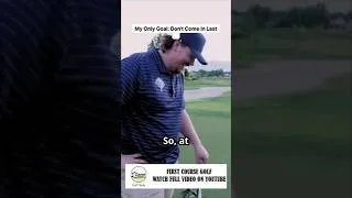 Thumbnail: Will Cam survive his first golf tournament? The training begins now.